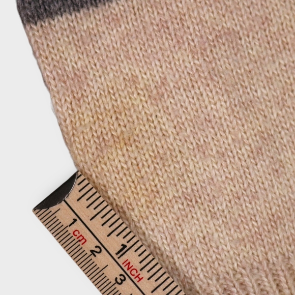 Ling Cotton Sweater Women Large Block Color Angora Rabbit Hair Blend - Picture 11 of 11